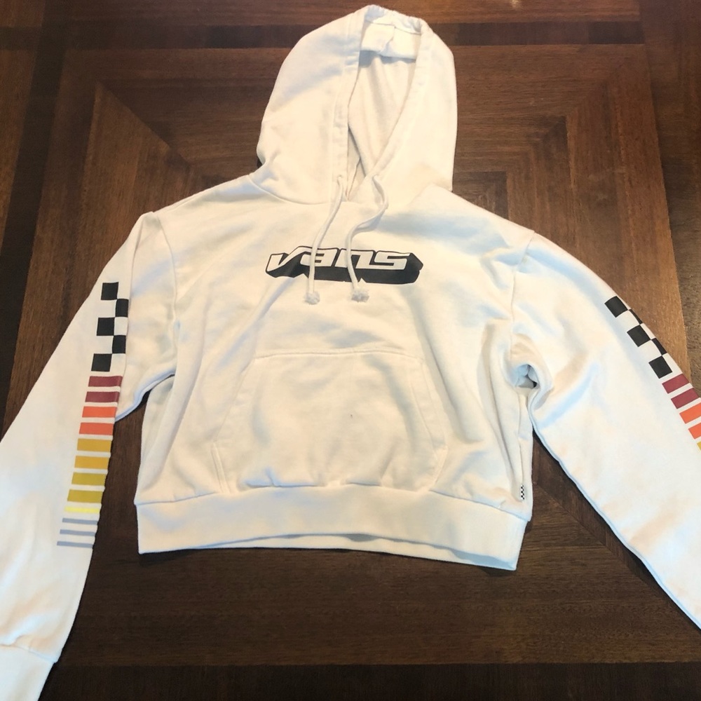 Cropped Vans hoodie